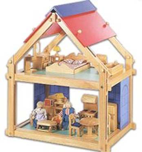 Wooden Doullhouse