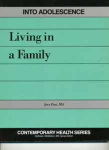 Into Adolescence:Living In A Family Teachers Guide only