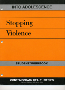 Into Adolescence: Stopping Violence Workbook