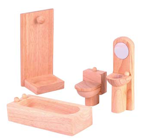 Natural Wood Bathroom