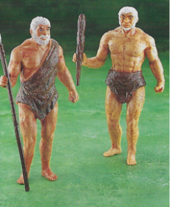 Cavemen-8" Carded