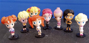 Hip Chic Figures 4 Asst