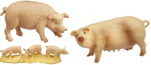 Bully Pig Family-3 pc