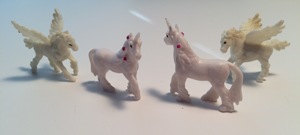 Safari Mini Unicorn and Pegasus 2 Each