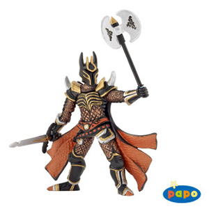Papo Knight with Triple Battle Axe