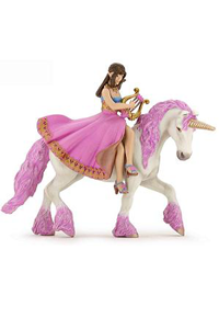 Papo Princess with Lyre on Horse