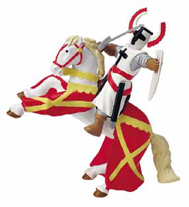 Papo Horse Reared Up Red (Horse only)