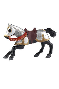 Papo Armored Horse-Red