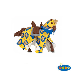 Papo Horse of Crossbowman-Blue