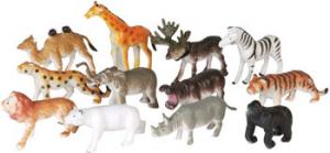 Zoo Animals In Tube-12"