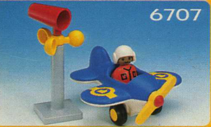 Playmobil Air Plane W/Pilot