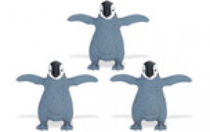 Safari Mini Emperor Penguin Chicks 3 pack