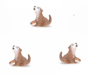 Safari Mini Wolf Cub 3 Pack