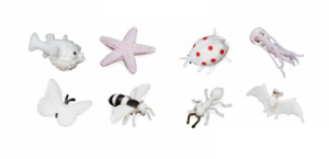 Safari Minis GITD Fun Pack 8 Asst