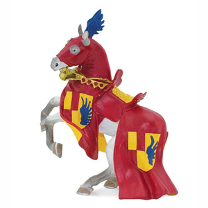 Safari Horse w/Blue Wings