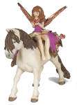 Papo Fairy Pony with Elf Child